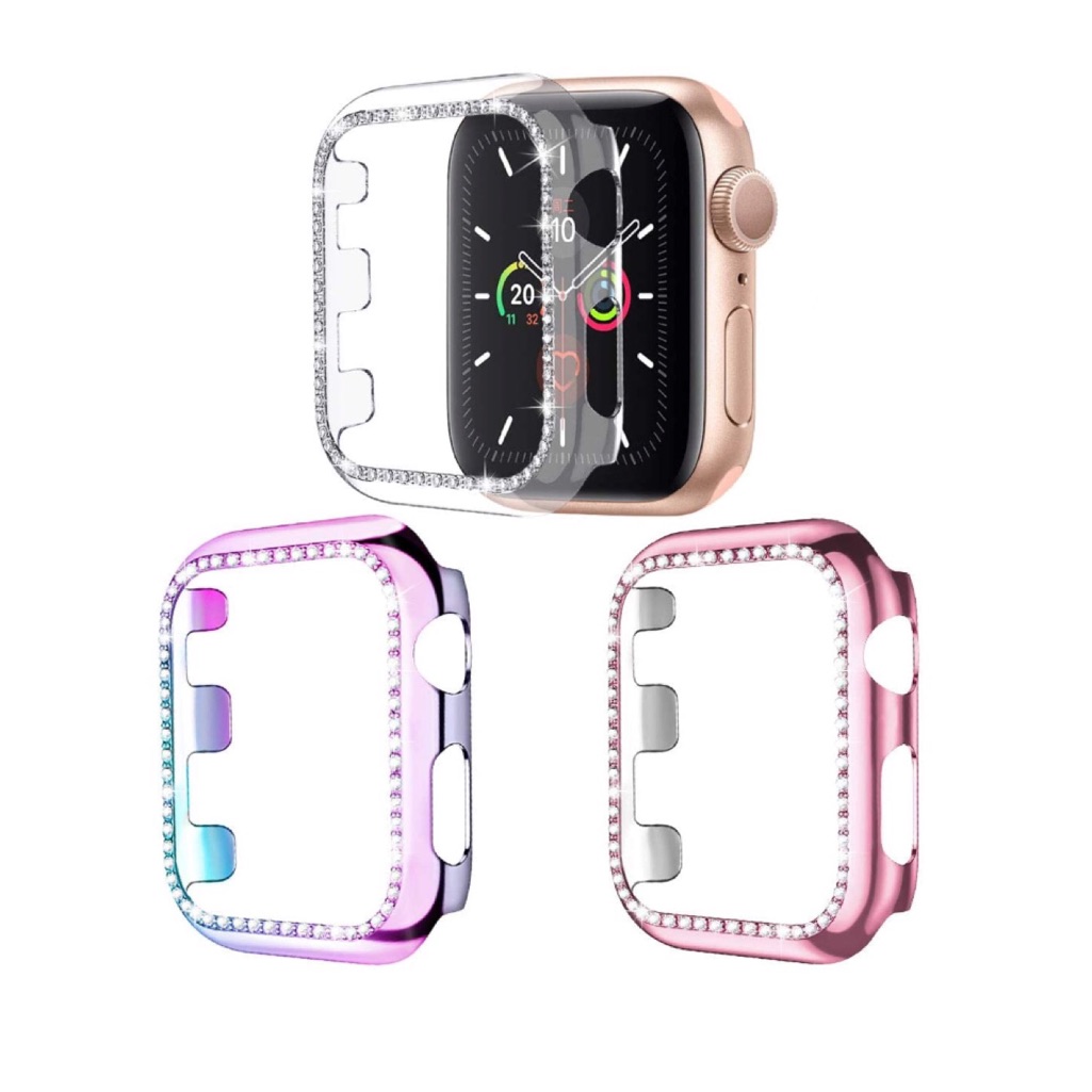Apple Watch Cases Rhinestone Protector Full Covers